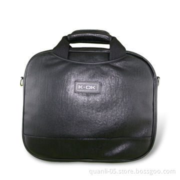 Laptop Bags, Made of PU, Leather or Fabric, Customized Colors are Accepted